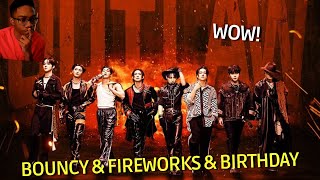 REACTING TO ATEEZs quotBouncyquot quotFireworksquot amp quotBirthdayquot [upl. by Amick]