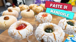 Come preparare le PASTE DI MANDORLE Siciliane la ricetta tradizionale [upl. by Pronty392]