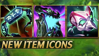 ALL NEW ITEMS ICONS  SEASON 2024  League of Legends [upl. by Turley]