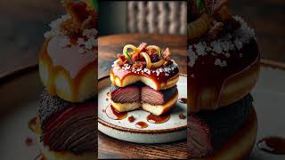 Brisket Doughnut brisket donut dessertideas dessert meatlovers [upl. by Anaillil]