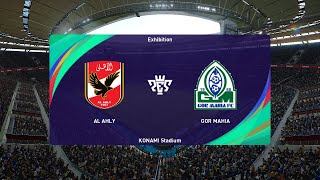 Al Ahly vs Gor Mahia 21092024 CAF Champions League PES 2021 [upl. by Sonahpets]