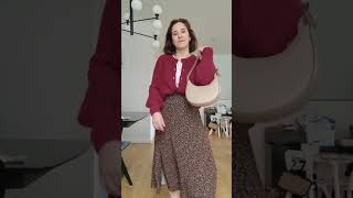 4 EASY Outfits with a LEOPARD Skirt from Sézane [upl. by Bergh]