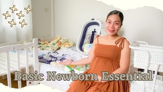 BASIC NEWBORN ESSENTIALS 2023  First Time Mom  Philippines newbornessentials newborn [upl. by Olegna586]