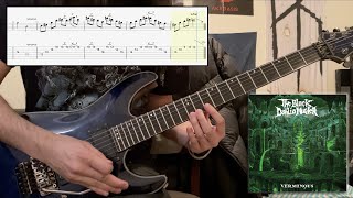 The Black Dahlia Murder  Verminous Guitar Solo Cover  TAB [upl. by Hgeilyak]