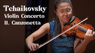 Tchaikovsky Violin Concerto in D Major Op 35 II Canzonetta [upl. by Isdnyl243]