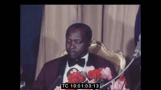 Mengistu Hailemariam pledges to Kenya “we’ll help you if Somalia threatens you January 1979 [upl. by Shutz]