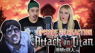 Attack on Titan  4x20  Episode 20 Reaction  Memories of the Future [upl. by Ecneitap631]