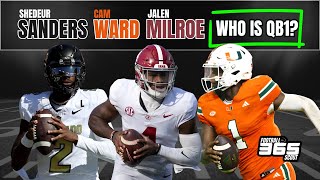 Ranking the Top QB Prospects in the 2025 NFL Draft  Who Is QB1 [upl. by Son]