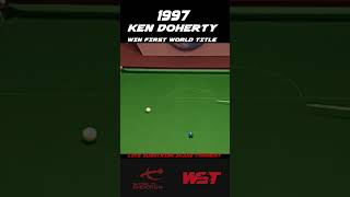 Ken Doherty Win First Title snooker shorts snookerworld snookertime snookermoments youtube [upl. by Uase]