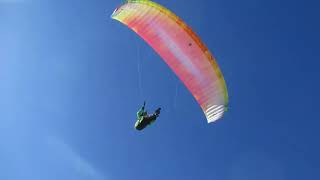 Alassio SV paragliding atterraggio Angelo Zunino e Alex Beltrame 31 OTT 2024 [upl. by Denby]