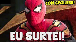 EU VI E SURTEI HOMEM ARANHA 3 SEM VOLTA PARA CASA É O MELHOR FILME DA HISTÓRIA [upl. by Anneliese]