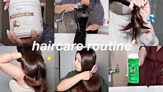 WEEKLY HAIRCARE ROUTINE FOR LONG AND HEALTHY HAIR part 4 [upl. by Guillaume]