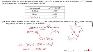 Calculating Enthalpy Changes from Bond Enthalpies [upl. by Norat]