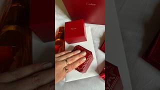 UNBOXING CARTIER JUSTE UN CLOU RING  rosegold ❤️❣️❤️ [upl. by Halimak180]