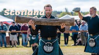 Scotlands Highland Games A Festival of Strength amp Tradition [upl. by Zetrauq140]