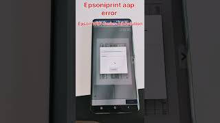 Epson L3250 all wifi series Epsoniprint aap error the process a aborted due to lack of memory [upl. by Feenah281]