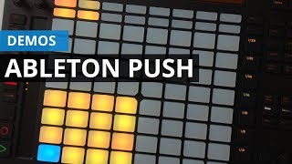 Ableton Push en acción [upl. by Aznofla351]