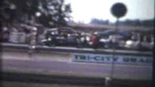 1960s Tri city Motor Speedway Saginaw MI Drag Racesflv [upl. by Ansilma]