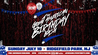 JCW PRESENTS  GREAT AMERICAN BIRTHDAY BASH LIVE PRO WRESTLING [upl. by Giule]