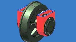 Rueda vagoneta simulación con Inventor [upl. by Kielty]