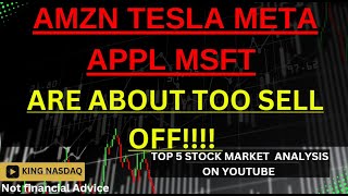 QQQ NASDAQ SP500 Are About too SELL OFF  apple Tesla meta google dry dow msft crude oil stock mark [upl. by Araj]