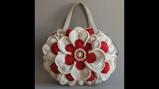 Crochet Flower Bag Ideas [upl. by Gilletta]