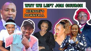 WHY WE LEFT JCM CHURCH MUTHEE KIENGEI BEST FRIEND PAPASI MUFEJE NA KOGI EXPOSES HIM EXITS JCM😭 [upl. by Rehpinej544]