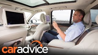 2017 Volvo XC90 Excellence review  CarAdvice Drive [upl. by Dnar]