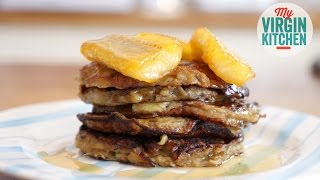 BANANA PANCAKES RECIPE GLUTEN FREE [upl. by Idet]