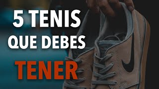 5 TENIS que todo hombre DEBE TENER [upl. by Sitarski375]