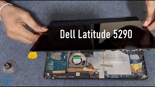 Dell latitude 5290 2 in 1 battery replacement  Disassembly  Upgrade Options [upl. by Garlaand787]