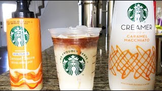 HOW TO MAKE A STARBUCKS CARAMEL MACCHIATO  A SIMPLE WAY [upl. by Archibaldo]