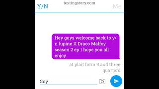 Yn lupine X Draco Malfoy Season 2 ep 1 [upl. by Nolos]