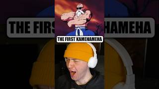 THE FIRST KAMEHAMEHA 🤯 dragonball goku anime reaction dragonballreaction [upl. by Kahaleel]