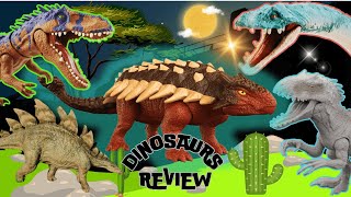 More Dinosaur Mattel Collection  Sinotyrannus  Indominus Rex Herrerasaurus [upl. by Ert110]