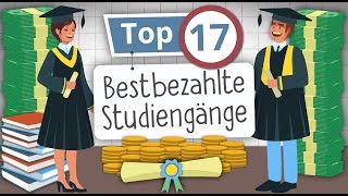 TOP 17 Studiengänge mit höchstem Einstiegsgehalt  Finanzfluss [upl. by Breen]