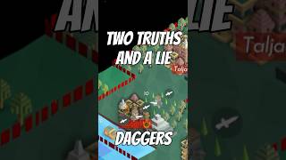 Polytopia Two Truths and a Lie about Daggers polytopia [upl. by Ellehs]