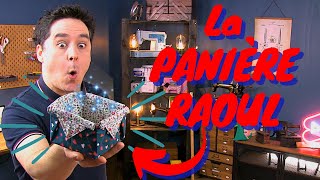 La Panière Raoul  Tuto Couture [upl. by Latsyrd359]