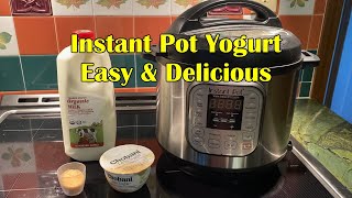 Instant Pot Yogurt  Two Ingredients [upl. by Love]