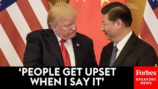 Donald Trump Discusses His Relationship With China’s Xi Jinping ’He’s A Very Fierce Warrior’ [upl. by Alexandros]