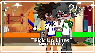 Pick Up Lines  Zuma x Rocky  Paw Patrol Gacha AU  Chaotic Person [upl. by Enyaw]