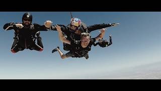 TANDEM JUMP WITH LUKE AIKINS  RED BULL [upl. by Nidnarb80]