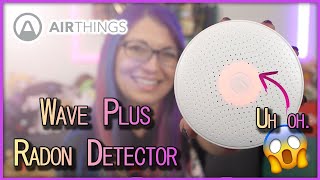 Airthings Wave Plus Smart Indoor Air Quality Monitor  Radon Detector \\ My Dream Smart Home [upl. by Goar418]