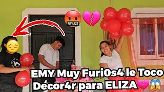 🔴ISAIAS Muy N3rvioso🥹Empieza con la Gran Decoración😍EMY Muy Furi0s4 Le Toco Decor4r para Eliza💔 [upl. by Zacharias]