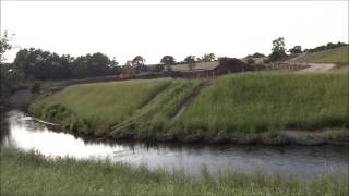 Croston Flood Alleviation Scheme River Yarrow [upl. by Merissa712]