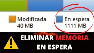 🔴 Cómo ELIMINAR la MEMORIA CACHE de mi PC  Quitar la Memoria en Espera 🧹✅ [upl. by Ahsennek]