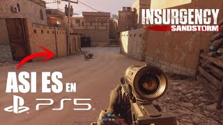 Insurgency Sandstorm PS5 ASI ES EN PS5 l ACTUALIZACION GRATIS va a 60 FPS  Gameplay Comentado [upl. by Hgielrebmik]