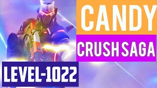 CANDY CRUSH SAGA LEVEL 1022 candycrushsaga candycrush games gaming LEVEL1022 fungamerzUS india [upl. by Val570]