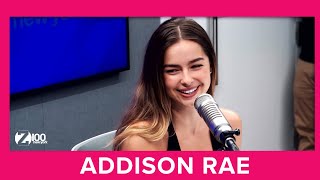 Addison Rae Talks Working With Charli XCX quotDiet Pepsiquot Song Name Her NYC Club Night amp More [upl. by Kamin]