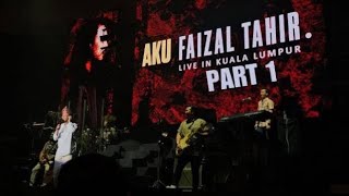 Aku Faizal Tahir Live in KL 4k Part 1  292023 [upl. by Arimahs]